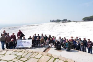 Denizli'de Yaşlılara Saygı Haftası kapsamında düzenlenen etkinliklerden genel görüntü