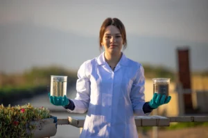 Çiğli İleri Biyolojik Arıtma Tesisi'nin çevre izin belgesi alması.