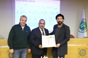 Kocaeli Üniversitesi'nde İSU tarafından verilen atık su ve geri kazanım semineri