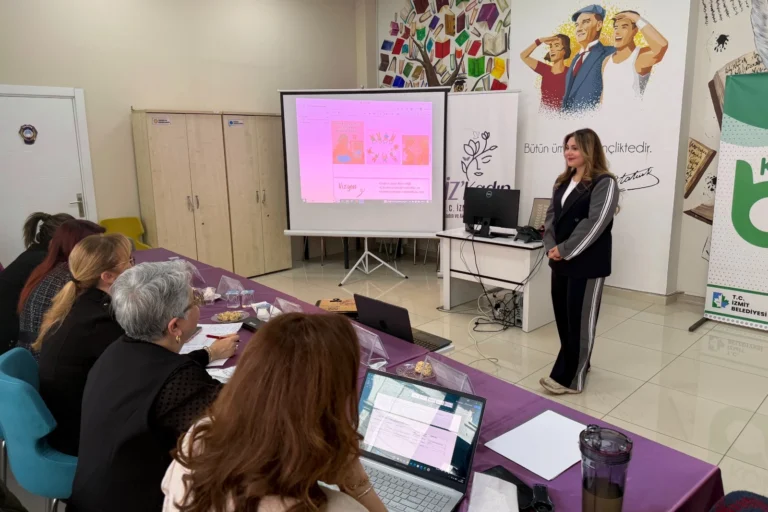 İzmit'te Bağ Projesi kapsamında mülakatları tamamlanan kadın girişimciler