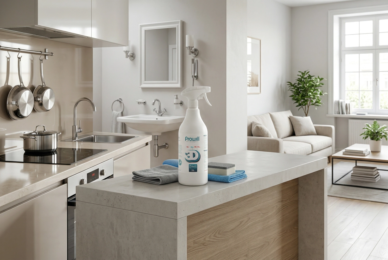 Bursa'da geliştirilen probiyotikli 3 boyutlu temizleyici sprey