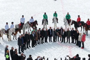 Erciyes Kayak Merkezi'nde düzenlenen kökbörü ve kızak şampiyonası