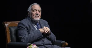 Tarihçi Prof. Dr. İlber Ortaylı'nın cenaze töreninden bir görüntü
