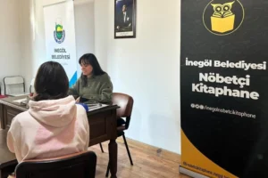 İnegöl Belediyesi'nin öğrencilere yönelik sınav destek programı kapsamında rehberlik hizmeti