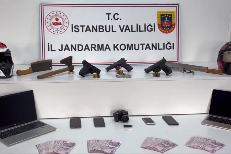 İstanbul'da Eminanç Kardeşler organize suç örgütüne yönelik operasyonda 5 kişi tutuklandı