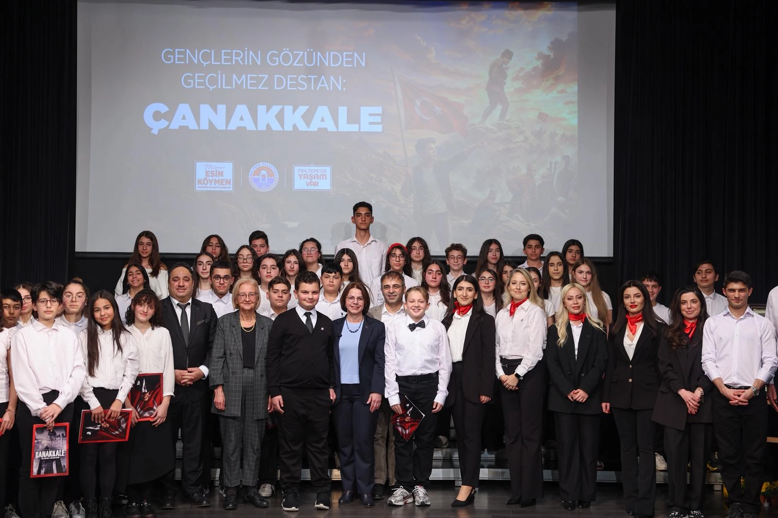 Maltepe'de gençlerin gözünden Çanakkale Zaferi anma programı