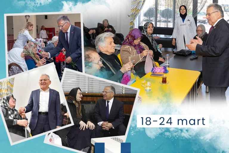 Kayseri Büyükşehir Belediye Başkanı Dr. Memduh Büyükkılıç'ın Yaşlılara Saygı Haftası mesajı