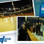 Kayseri'de Ramazan Bayramı'nda açık hava buz pateni pisti yoğun ilgi gördü.