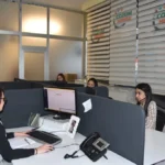 Kocasinan Belediyesi'nin yapay zeka destekli Çözüm Merkezi'nde vatandaş taleplerine yönelik çalışmalarından bir kesit.