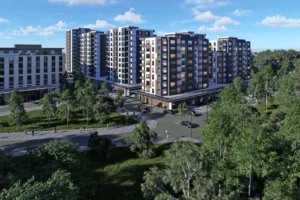 Melikgazi Belediyesi Kazım Karabekir Mahallesi'nde yapımı devam eden kentsel dönüşüm konutları
