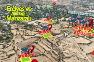 Kayseri Talas'ta satılık villa parselleri