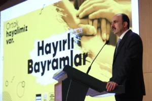 Konya Büyükşehir Belediyesi çalışanları bayramlaşma etkinliği