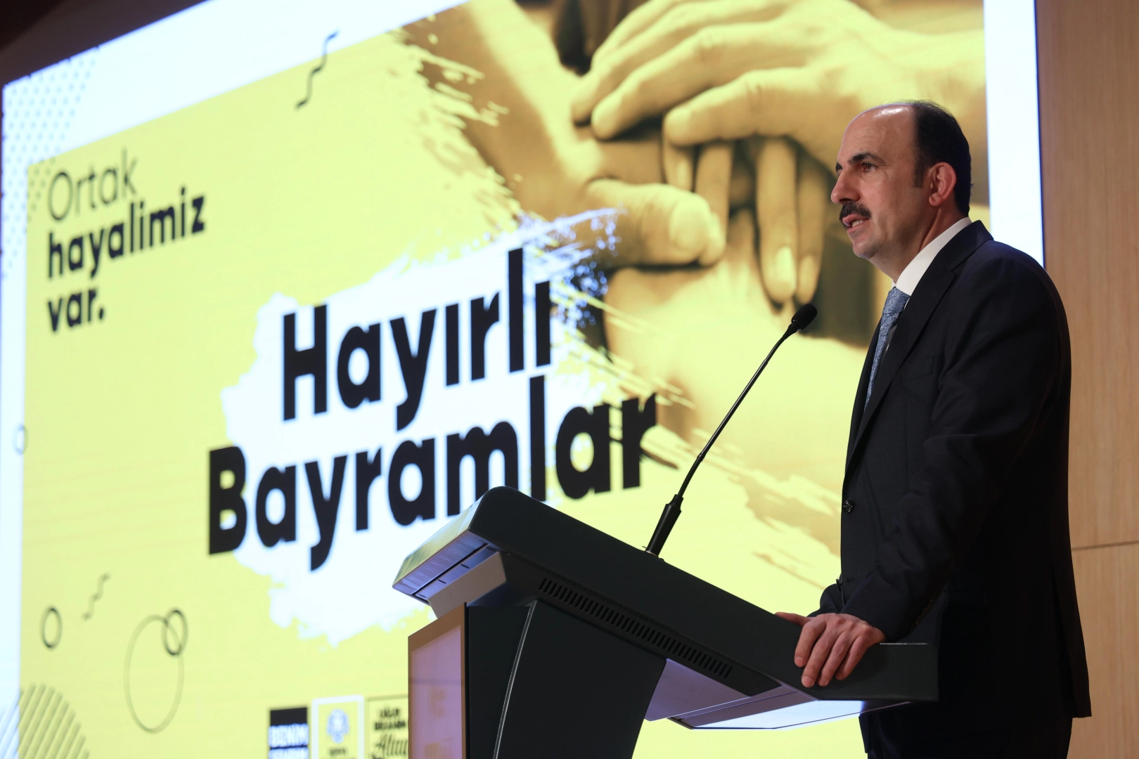 Konya Büyükşehir Belediyesi çalışanları bayramlaşma etkinliği