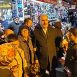 Konya Büyükşehir Belediye Başkanı Uğur İbrahim Altay bayram öncesi esnafı ziyaret ediyor