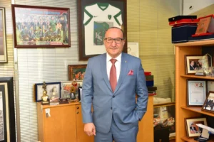 Kocaeli Sanayi Odası Başkanı Dr. Ayhan Zeytinoğlu, mart ayı kapasite kullanım oranlarını değerlendiriyor.