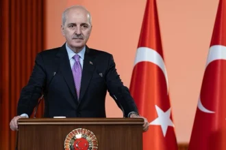 TBMM Başkanı Numan Kurtulmuş'un Hırvatistan ve Romanya resmi ziyaretini gösteren görsel
