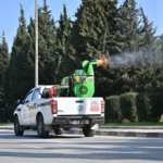 Manisa Büyükşehir Belediyesi, sivrisinek ve zararlılara karşı vektörle mücadele çalışmalarını sürdürüyor.