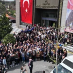 Manisa Büyükşehir Belediye Başkanı Besim Dutlulu ve MASKİ personeli bayramlaşma etkinliğinde