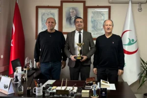 Keşan İlçe Sağlık Müdürlüğü masa tenisi turnuvası şampiyonu oldu