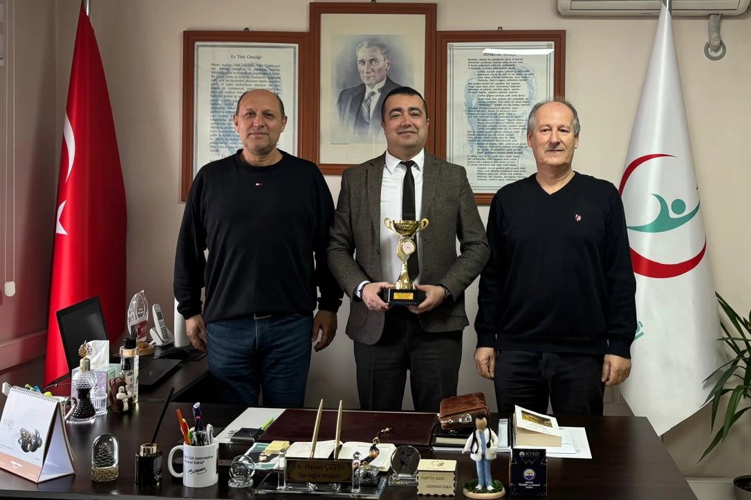 Keşan İlçe Sağlık Müdürlüğü masa tenisi turnuvası şampiyonu oldu