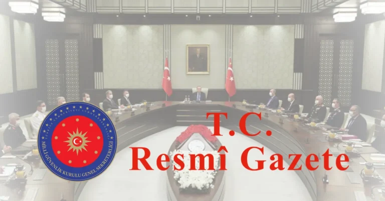 Milli Güvenlik Kurulu'nun yeniden yapılandırılarak üç yeni başkanlığın kurulmasını temsil eden görsel