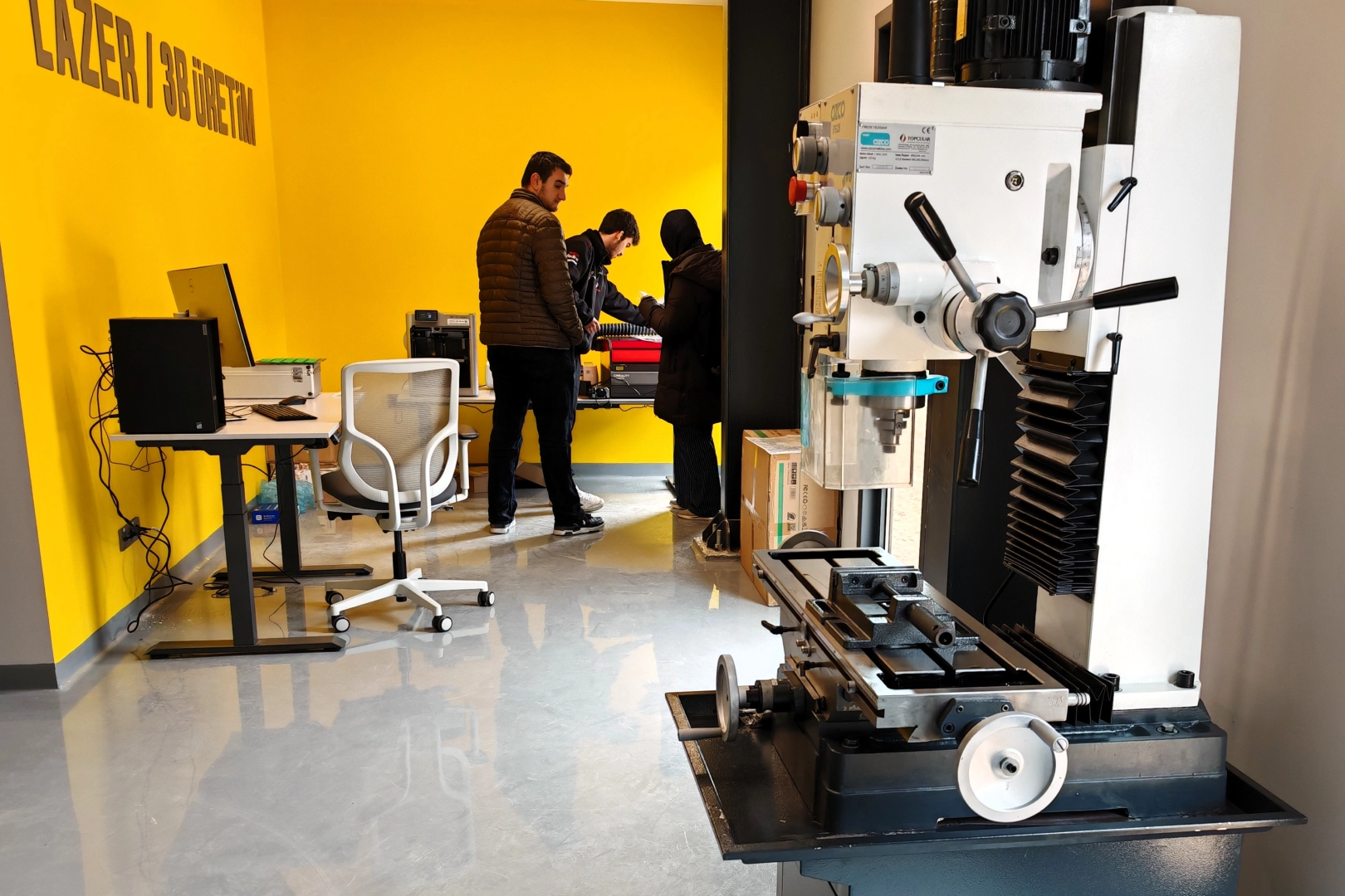 Milli Teknoloji Atölyesi'nde bilim ve teknoloji etkinlikleri