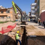 Ödemiş'te İZSU tarafından yürütülen kapsamlı altyapı dönüşüm çalışmaları