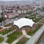 Ordu Altınordu'da yapımı tamamlanmak üzere olan yeni etkinlik ve fuar alanı