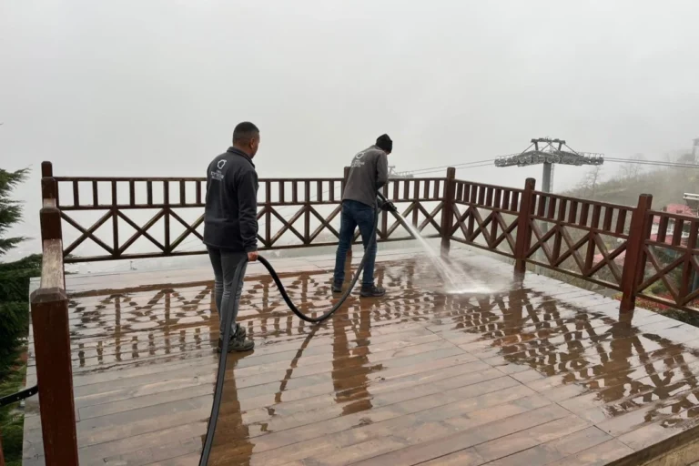 Ordu'da bayram öncesi şehir genelinde temizlik çalışması yapılıyor