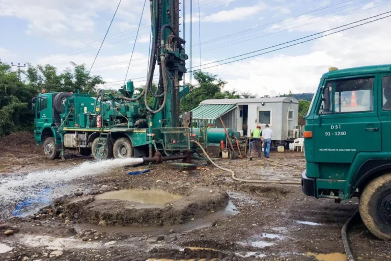 Ordu'da kırsal mahalleler için içme suyu sondaj çalışmaları yapılıyor