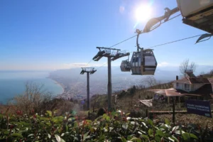 Ordu Boztepe Teleferik Hattı'nda tamamlanan bakım çalışmaları
