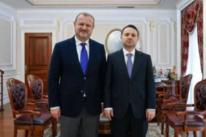 RTÜK Başkanı Ebubekir Şahin, Adalet Bakanı Yılmaz Tunç'u ziyaret ediyor.