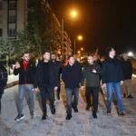 Nevşehir'de Mehteran Takımı'nın sahura kaldırırken çekilmiş görseli