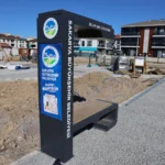 Sakarya'da inşaatı devam eden Sürdürülebilir İklim Park'tan genel görünüm