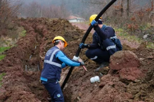 Sakarya Geyve'de 5 bin metrelik içme suyu hattı yenileniyor