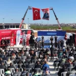 Çorlu Sebze ve Meyve Toptancı Hali temel atma töreni