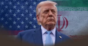 Donald Trump, Beyaz Saray önünde açıklama yapıyor