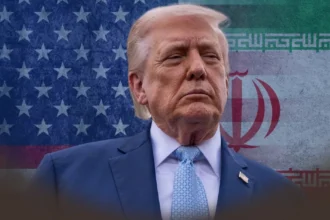 Donald Trump, Beyaz Saray önünde açıklama yapıyor