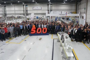TUSAŞ'tan Airbus A220 programında 500. komponent sevkiyatı
