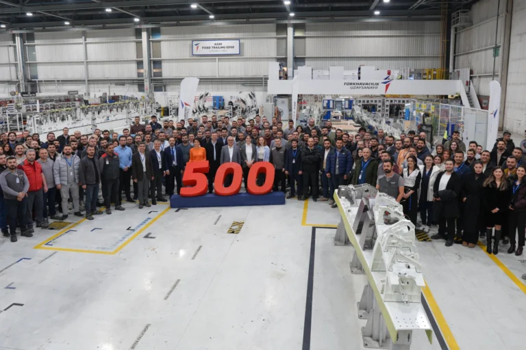 TUSAŞ'tan Airbus A220 programında 500. komponent sevkiyatı