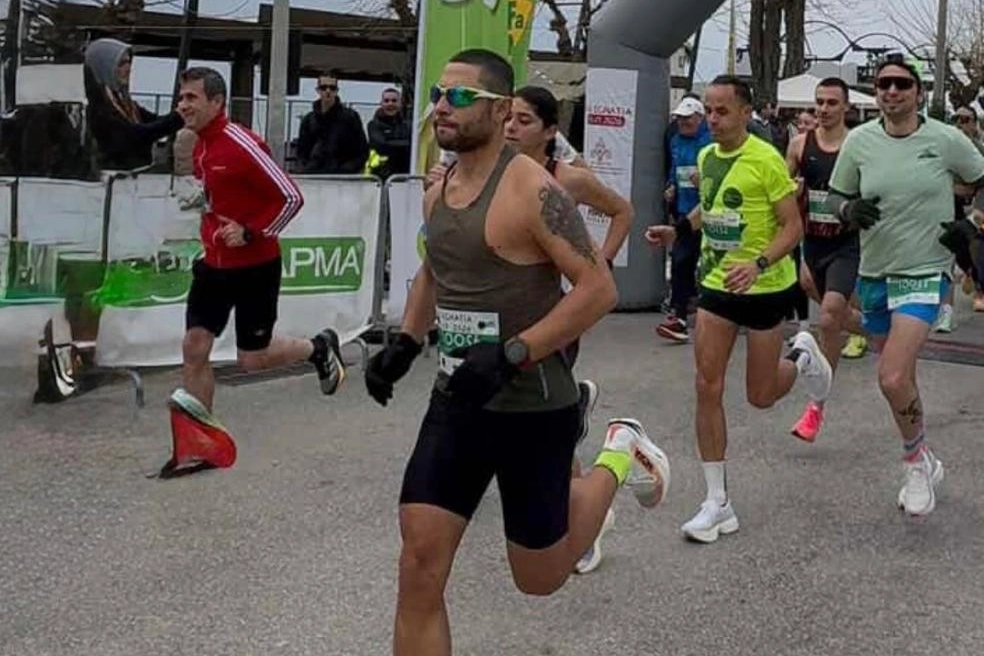 Keşanlı atlet Ahmet Zeki Özkan Viaegnatia Run 2026 koşusunda elde ettiği başarıyla gururlandırıyor.