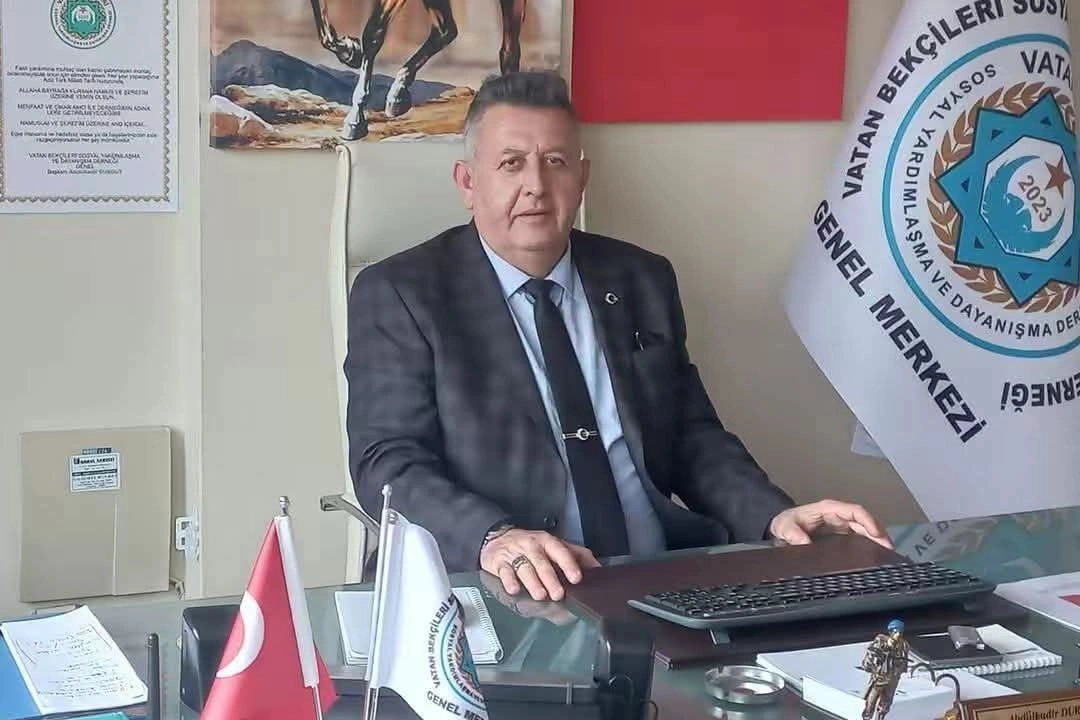 Vatan Bekçileri Derneği Genel Başkanı Abdülkadir Durgut'tan Nevruz öncesi sağduyu çağrısı