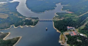 İstanbul barajlarının doluluk oranının yüzde 65'in üzerine çıktığını gösteren görsel