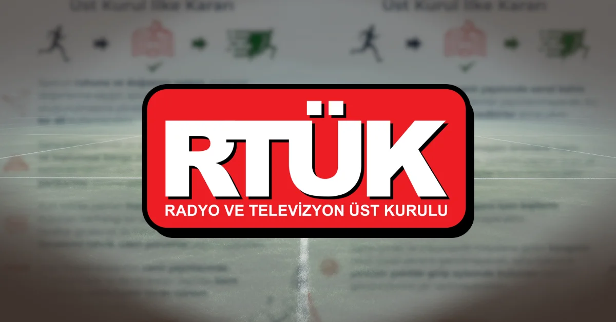 RTÜK'ün spor yayınlarına getirdiği yeni kuralları gösteren görsel