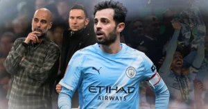 Bernardo Silva Manchester City formasıyla bir maçta