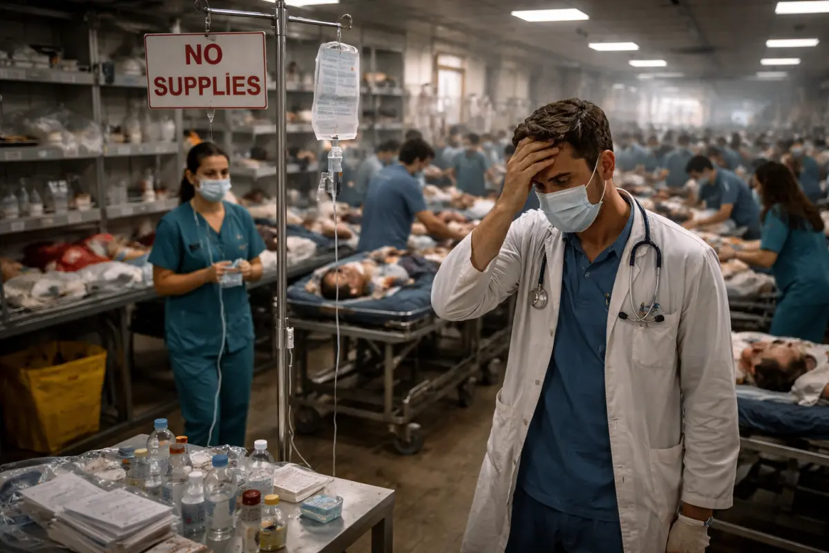 Beyrut'ta hastaneler tıbbi malzeme kıtlığı nedeniyle alarm veriyor