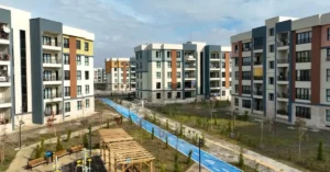 Gayrimenkul satışlarının ilk çeyrekte düştüğünü gösteren grafik