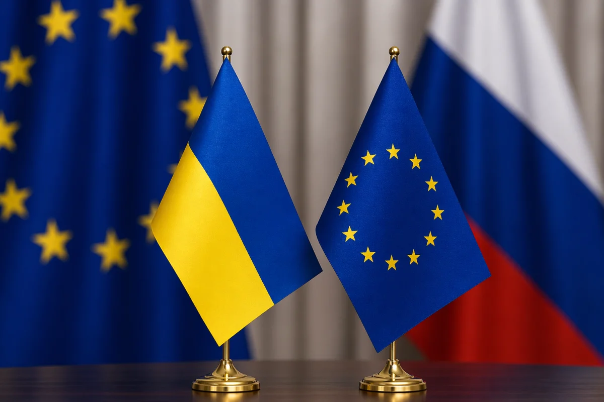 Avrupa Birliği Konseyi Başkanı Antonio Costa ve AB Komisyonu Başkanı Ursula von der Leyen, Ukrayna'ya destek ve Rusya'ya yaptırımlar hakkında açıklama yapıyor.