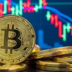 Bitcoin'in 80 bin dolara yaklaşmasını gösteren grafik ve küresel harita görseli.