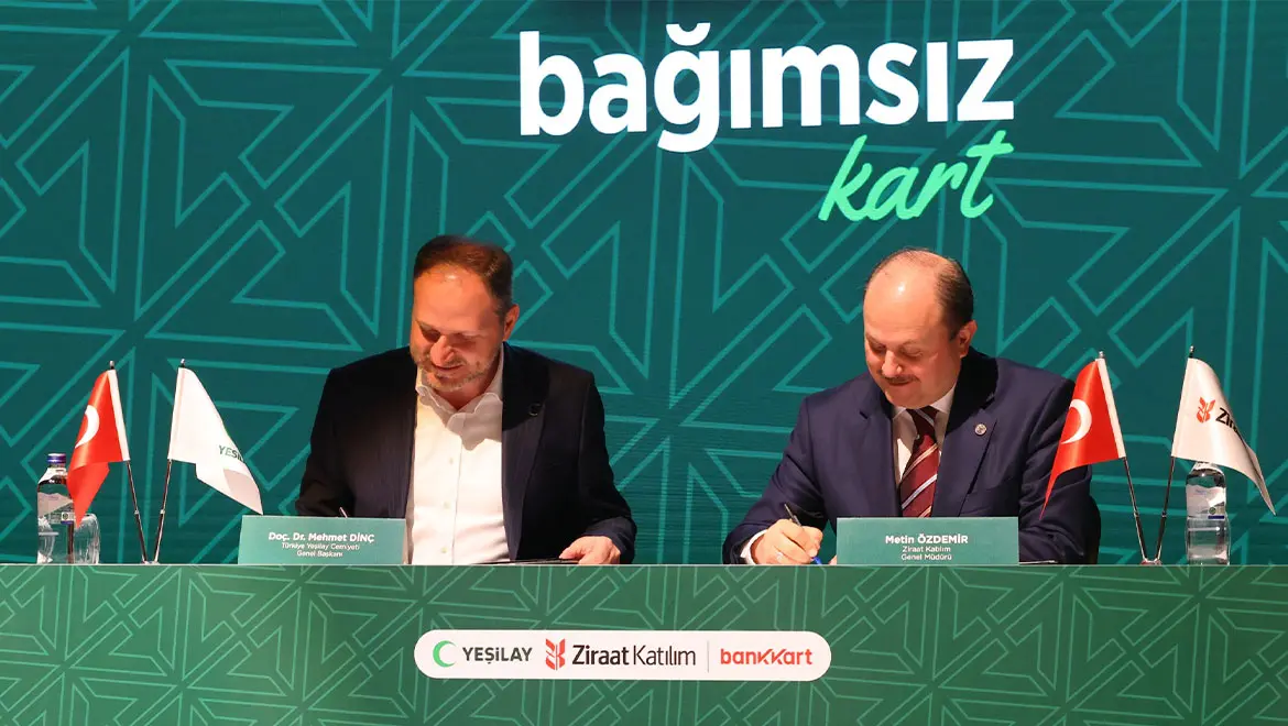 Ziraat Katılım ve Yeşilay iş birliği ile tanıtılan Bağımsız Kart